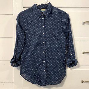 C&C California Swiss Dot button down